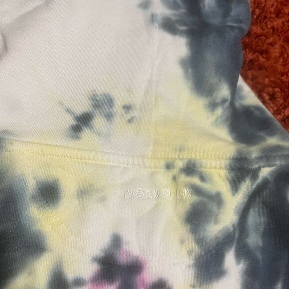 Ivory Ella Women’s Tie Die Hoodie Size Large - Picture 4 of 6